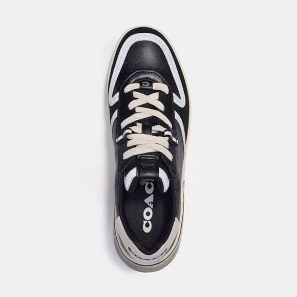 New! Men Coach Citysole Court Black Sneakers - Picture 3 of 6